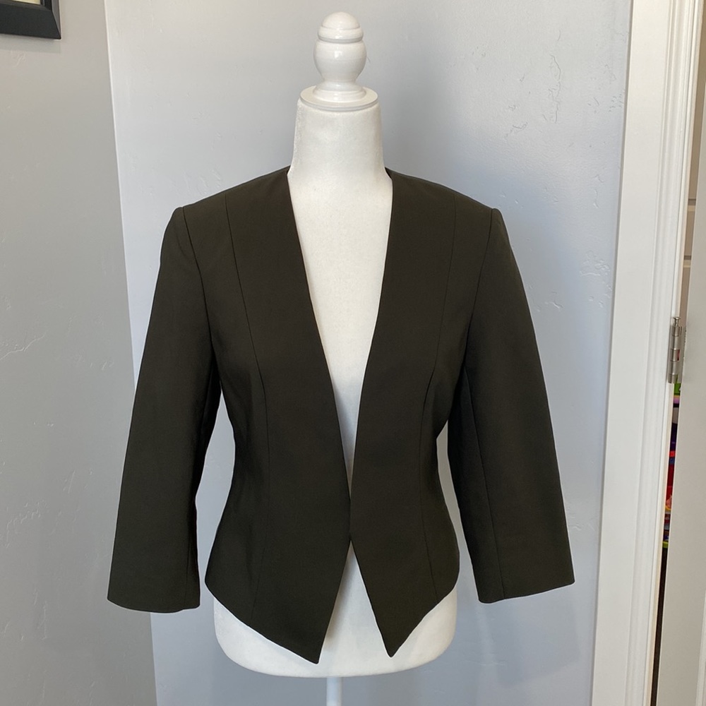 Express NWT Green Open Blazer